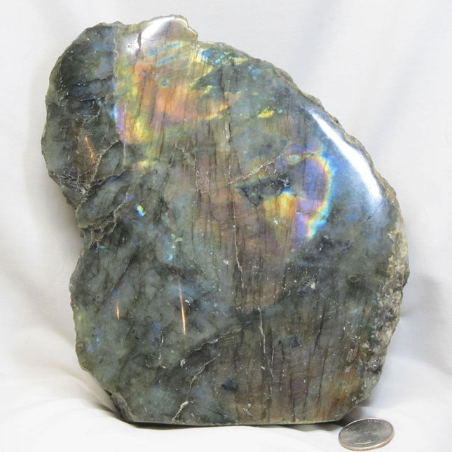 Large 1 Side Polished Labradorite from Madagascar