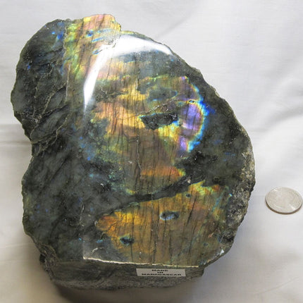Large 1 Side Polished Labradorite from Madagascar