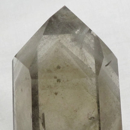 Polished Smoky Quartz Crystal Phantom Point from Brazil