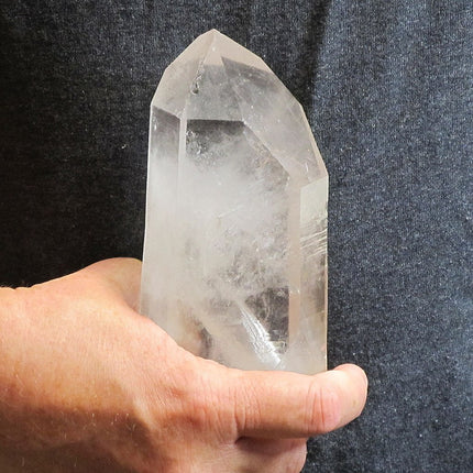 Large Arkansas Natural Smoky Quartz Crystal Point