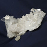 Quartz Crystal Cluster with Time-Link Activation from Arkansas
