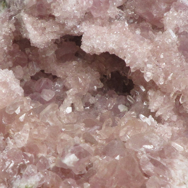 Pink Amethyst Geode Section from Patagonia Argentina