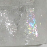 Polished  Quartz Crystal Phantom Point with Rainbow