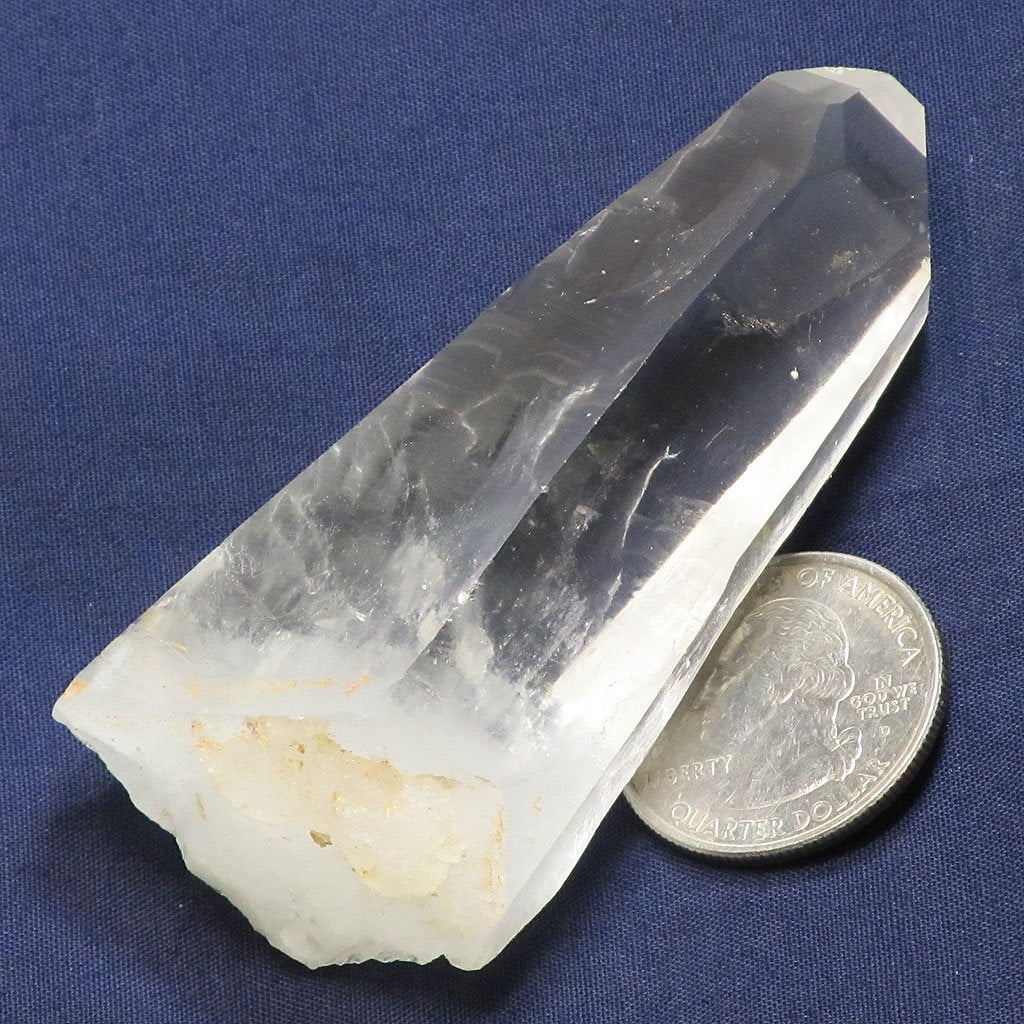 Laser Wand Quartz Crystal Tabby Point from Brazil