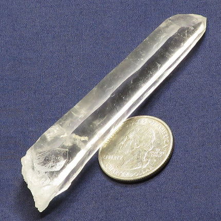 Laser Wand Quartz Crystal Point from Brazil
