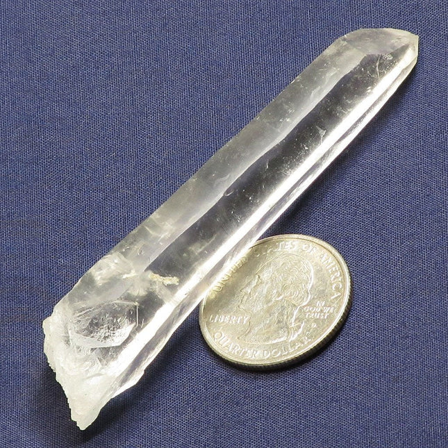 Laser Wand Quartz Crystal Point from Brazil
