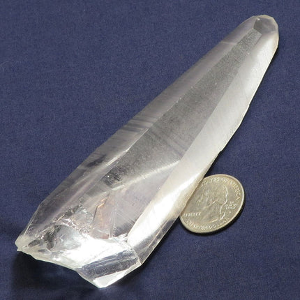 Laser Wand Quartz Crystal Point from Brazil