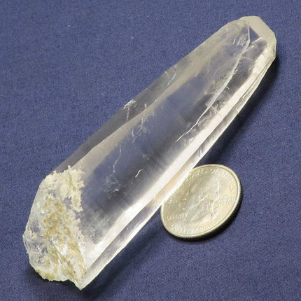 Laser Wand Quartz Crystal Tabby Point from Brazil