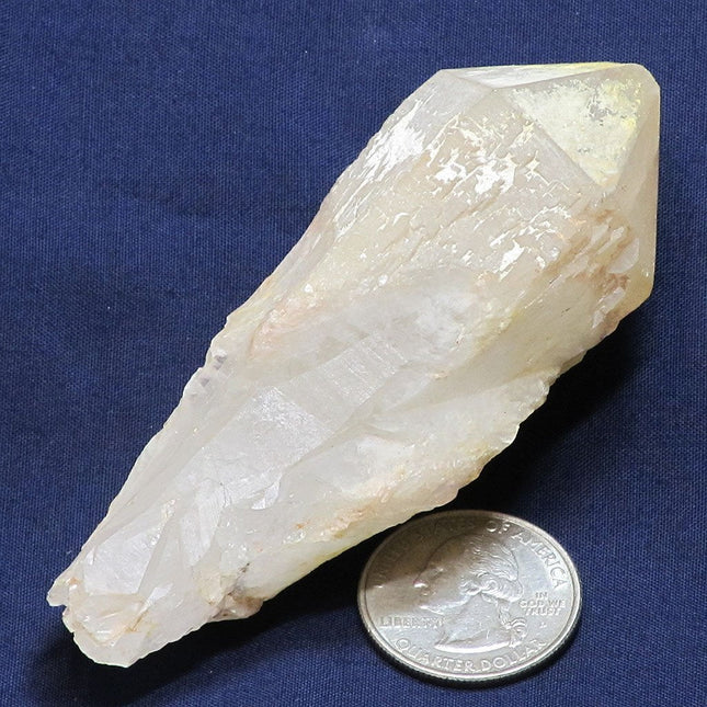 Candle Quartz Crystal Point from Madagascar