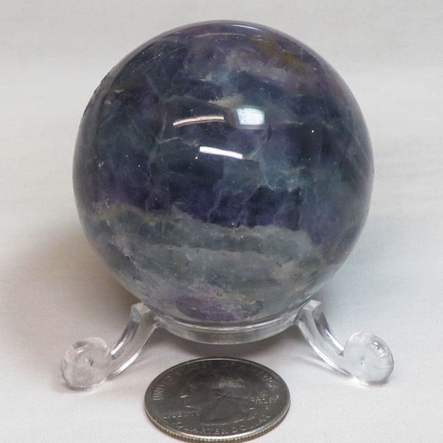 Polished Fluorite Sphere Ball from Central Africa