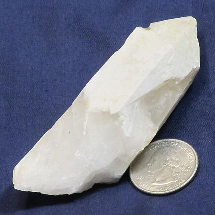 Rare Overcoat Quartz Crystal Point from Arkansas