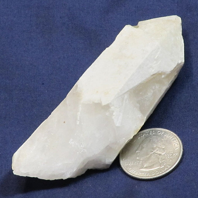 Rare Overcoat Quartz Crystal Point from Arkansas