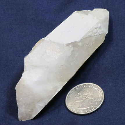 Rare Overcoat Quartz Crystal Point from Arkansas