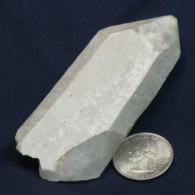 Rare Overcoat Quartz Crystal Point from Arkansas