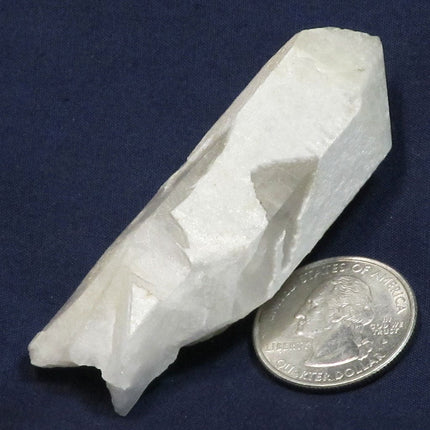 Rare Overcoat Quartz Crystal Point from Arkansas