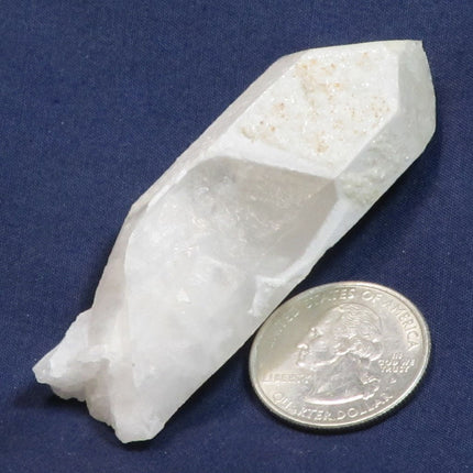 Rare Overcoat Quartz Crystal Point from Arkansas