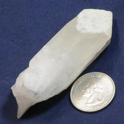 Rare Overcoat Quartz Crystal Point from Arkansas