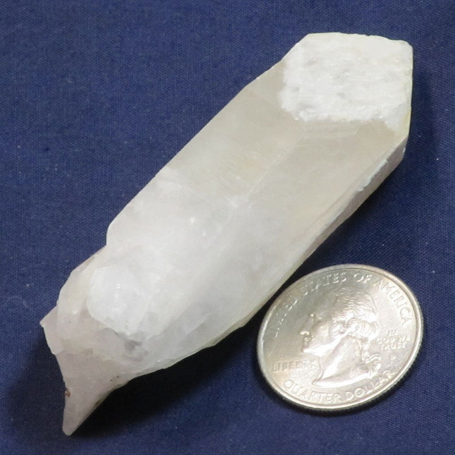 Rare Overcoat Quartz Crystal Point from Arkansas
