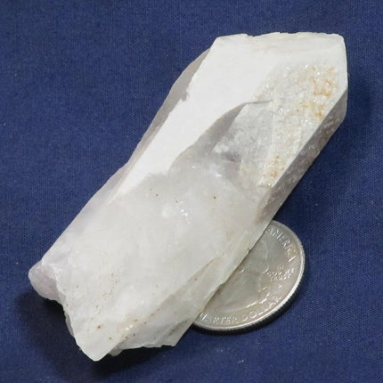 Rare Overcoat Quartz Crystal Point from Arkansas