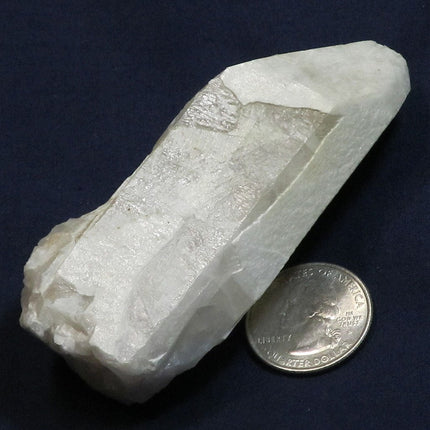 Rare Overcoat Quartz Crystal Point from Arkansas