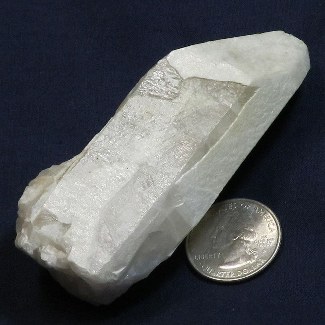 Rare Overcoat Quartz Crystal Point from Arkansas