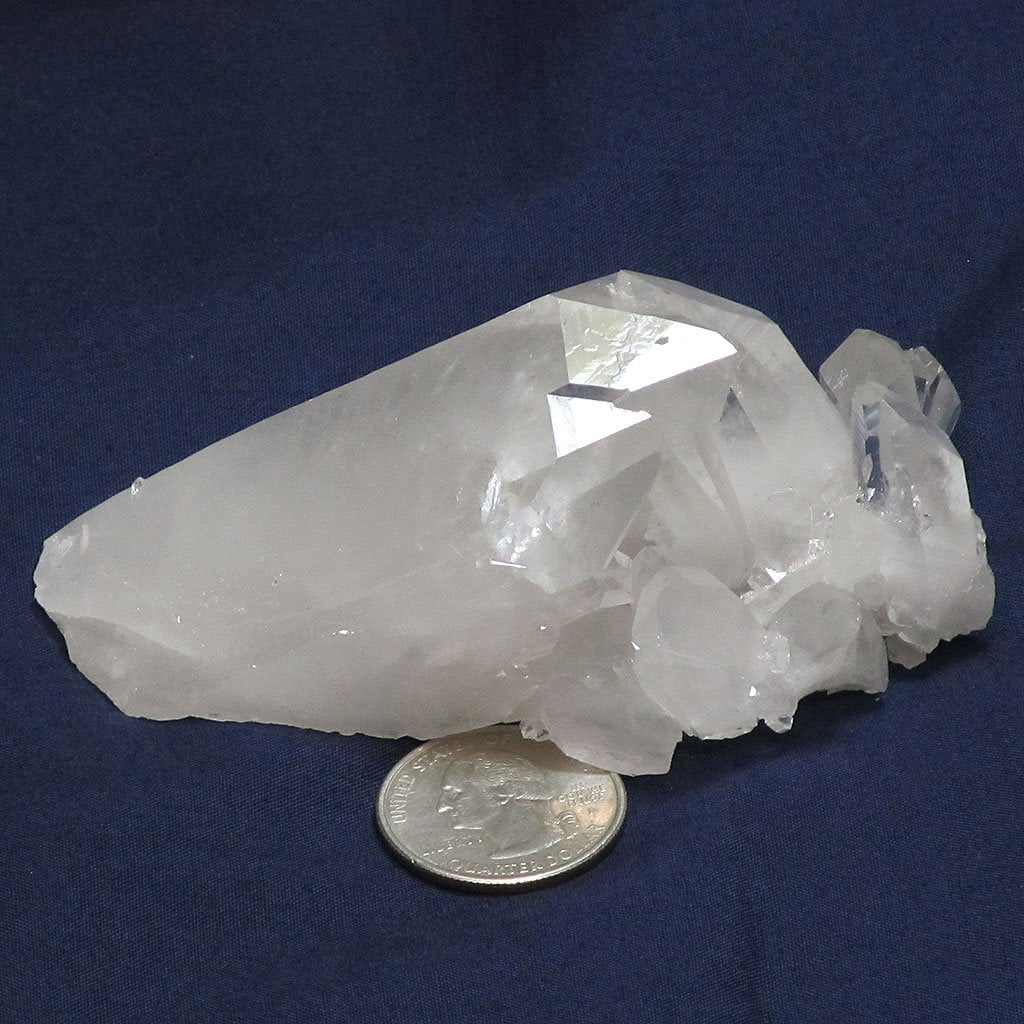 Arkansas Quartz Crystal Cluster with a Penetrator