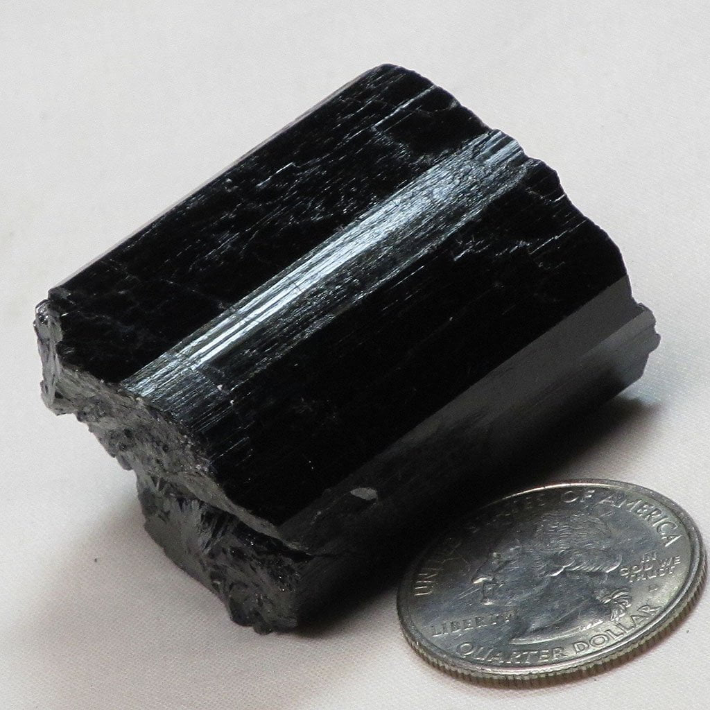 Black Tourmaline Crystal from Brazil