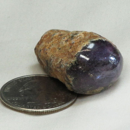 Purple Corundum Sapphire from Sri Lanka