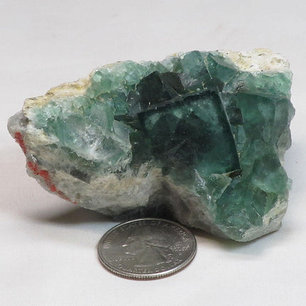 Green Fluorite Cluster from Madagascar
