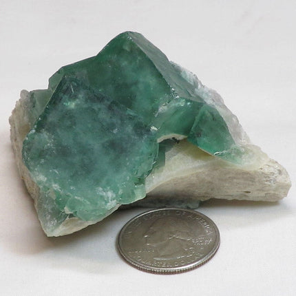 Green Fluorite Cluster from Madagascar