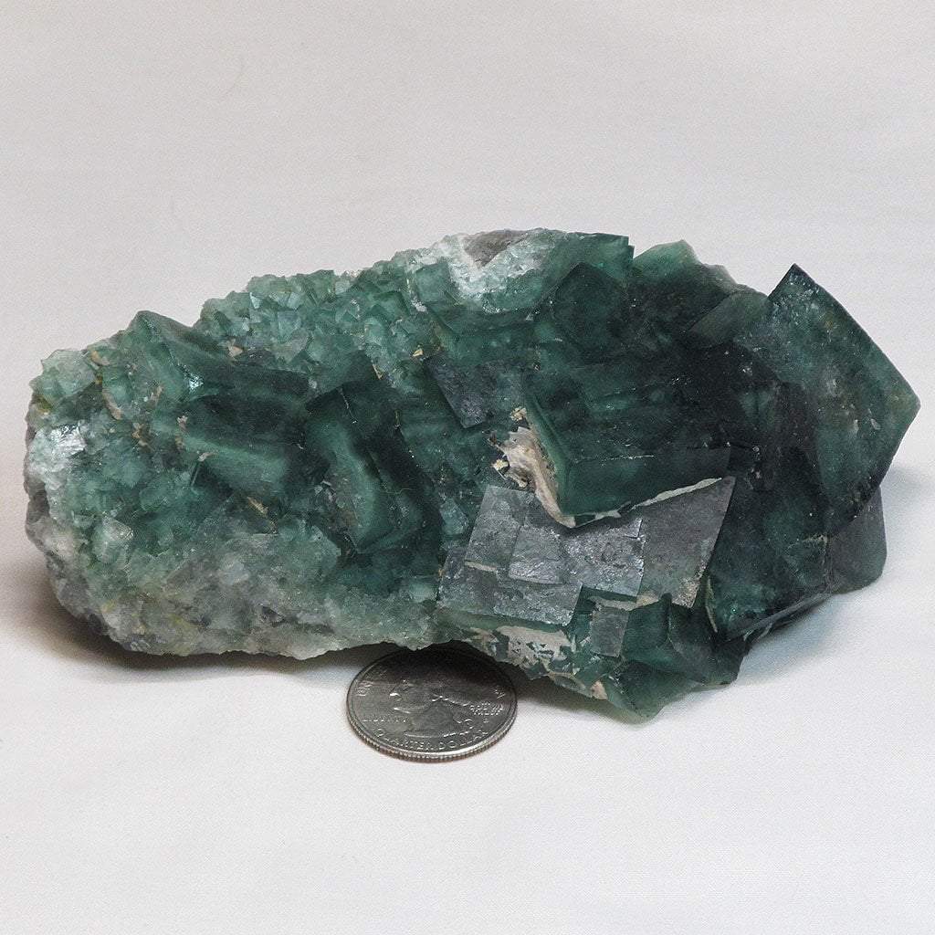 Green Fluorite Cluster from Madagascar