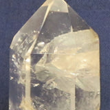 Polished Quartz Crystal Point with Penetrator from Brazil