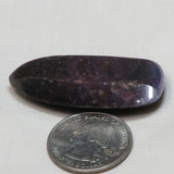 Polished Purple Corundum Sapphire from Sri Lanka