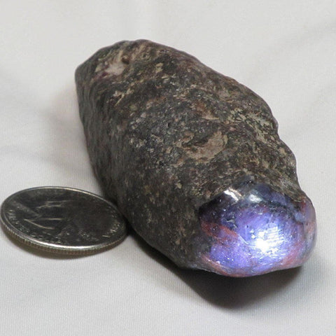 Very Large Purple Corundum Sapphire from Sri Lanka