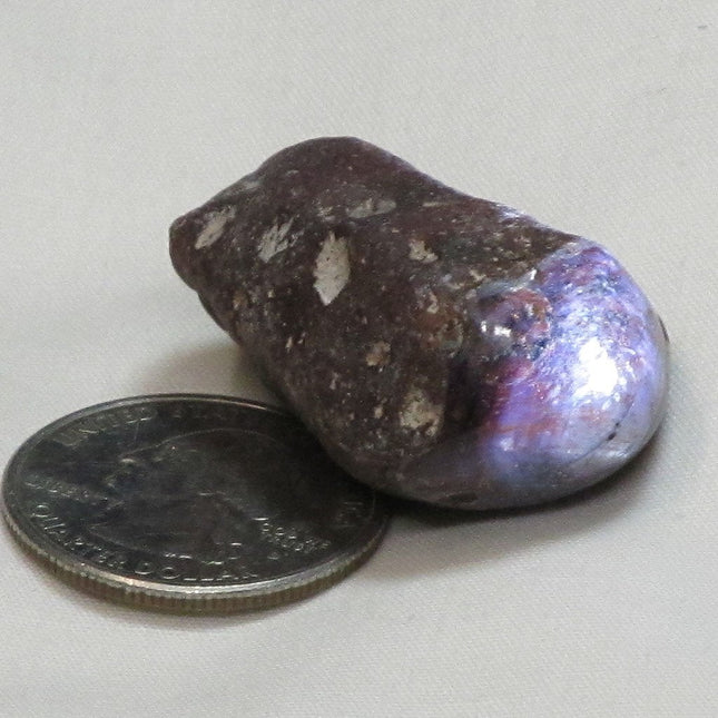 Purple Corundum Sapphire from Sri Lanka