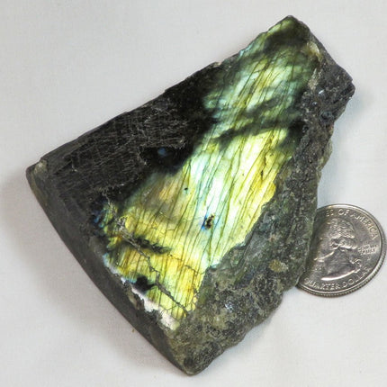 1 Side Polished Labradorite from Madagascar