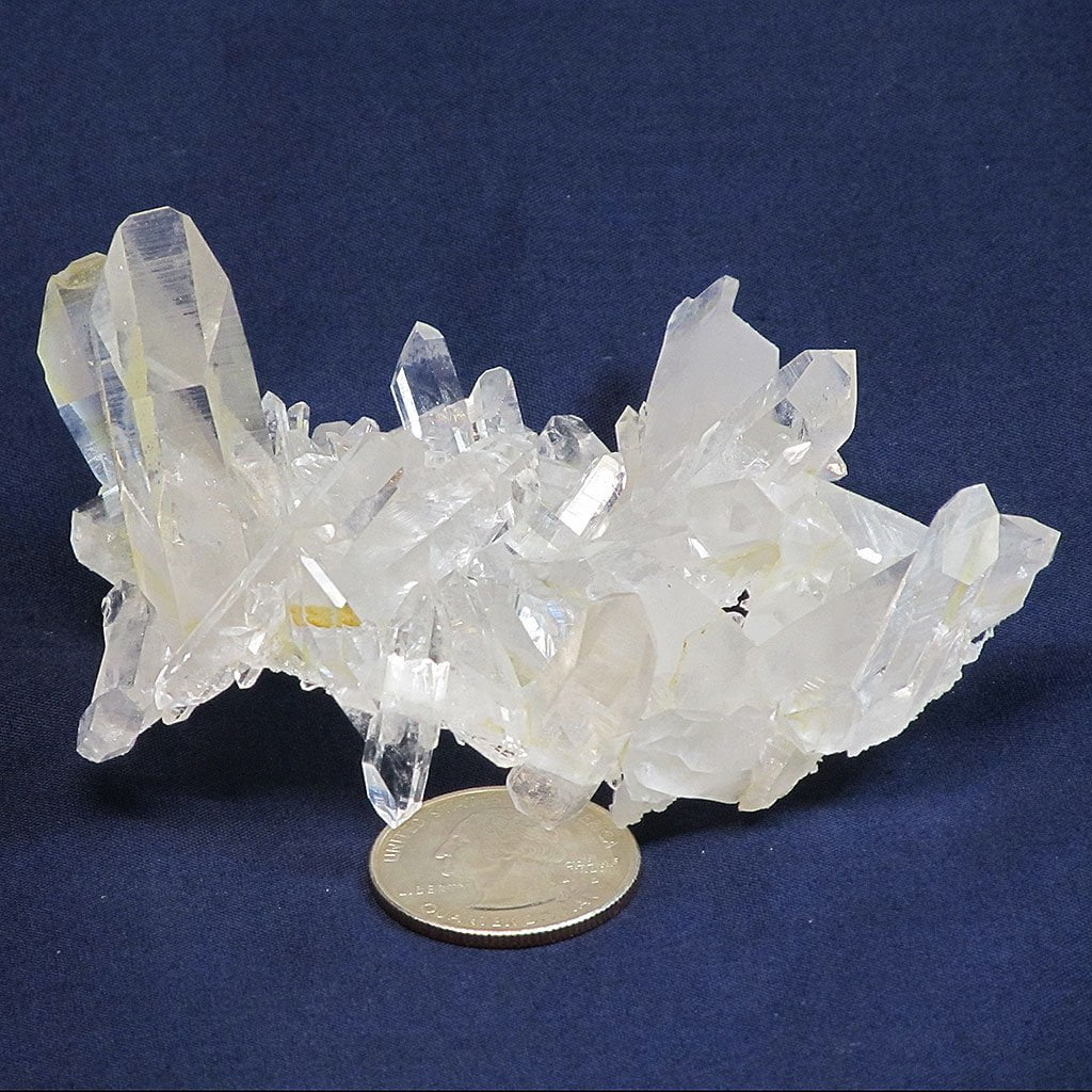 Square Back Quartz Crystal Cluster from Arkansas