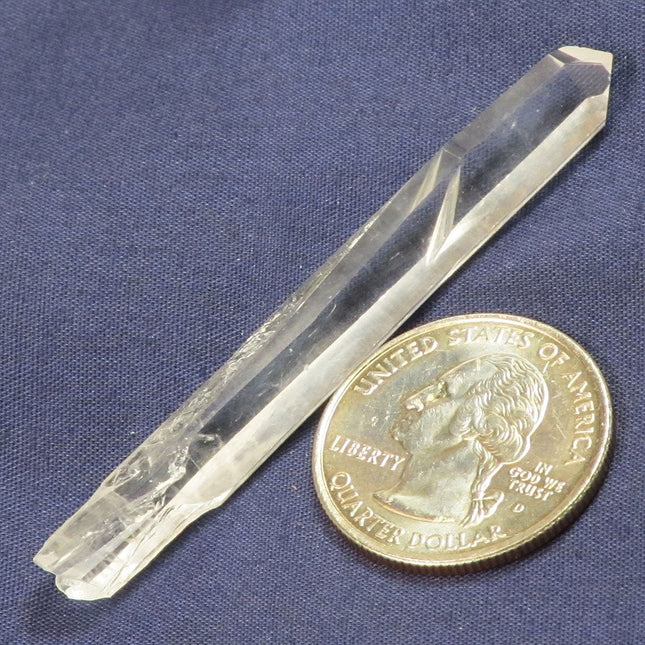 Colombian Singing Lemurian Quartz Crystal Point