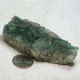 Green Fluorite Cluster from Madagascar