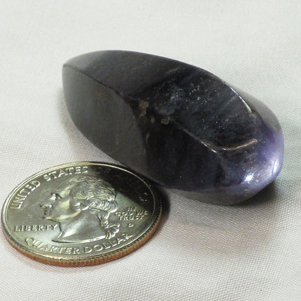 Polished Purple Corundum Sapphire From Sri Lanka