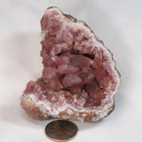 Pink Amethyst Geode From Patagonia Argentina