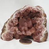 Pink Amethyst Geode From Patagonia Argentina