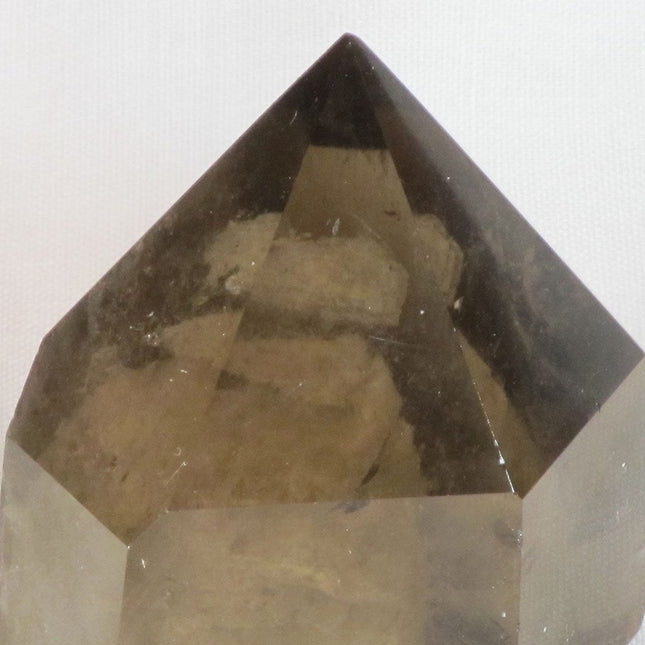 Polished Lodolite Smoky Quartz Crystal Generator Point