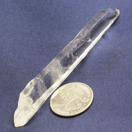 Colombian Singing Lemurian Quartz Crystal Point