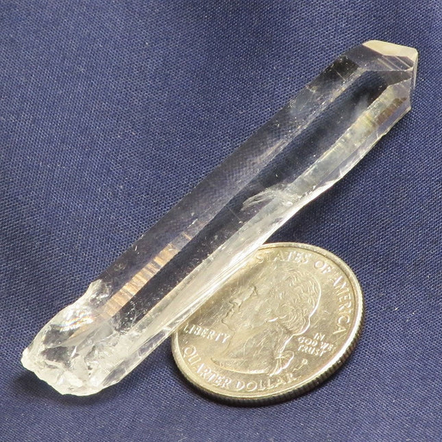 Colombian Singing Lemurian Quartz Crystal Point