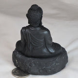 Buddha Statue made from Compressed Type 2 Shungite from Russia