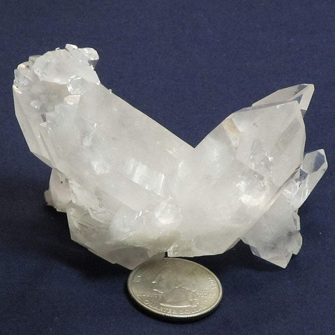 Quartz Crystal Cluster with Time-Link Activations