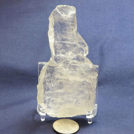 Natural Light Smoky Quartz Crystal Tabby Point