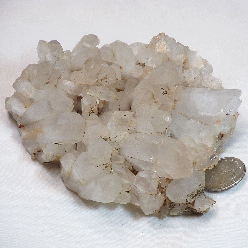 Natural Uncleaned Quartz Crystal Cluster