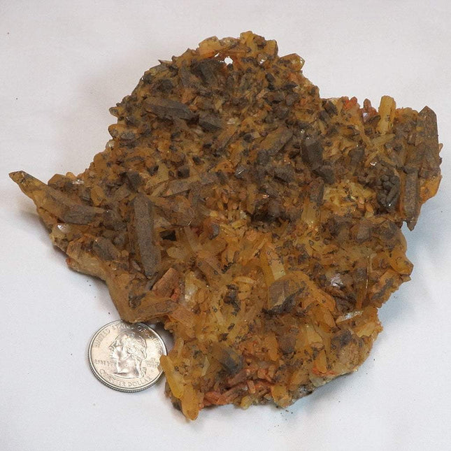 Natural Uncleaned Quartz Crystal Cluster